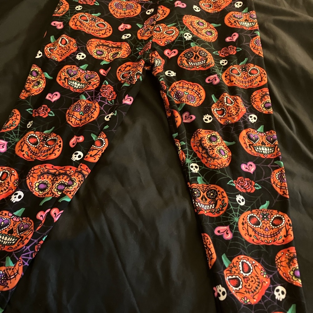 Plus size  Halloween leggings